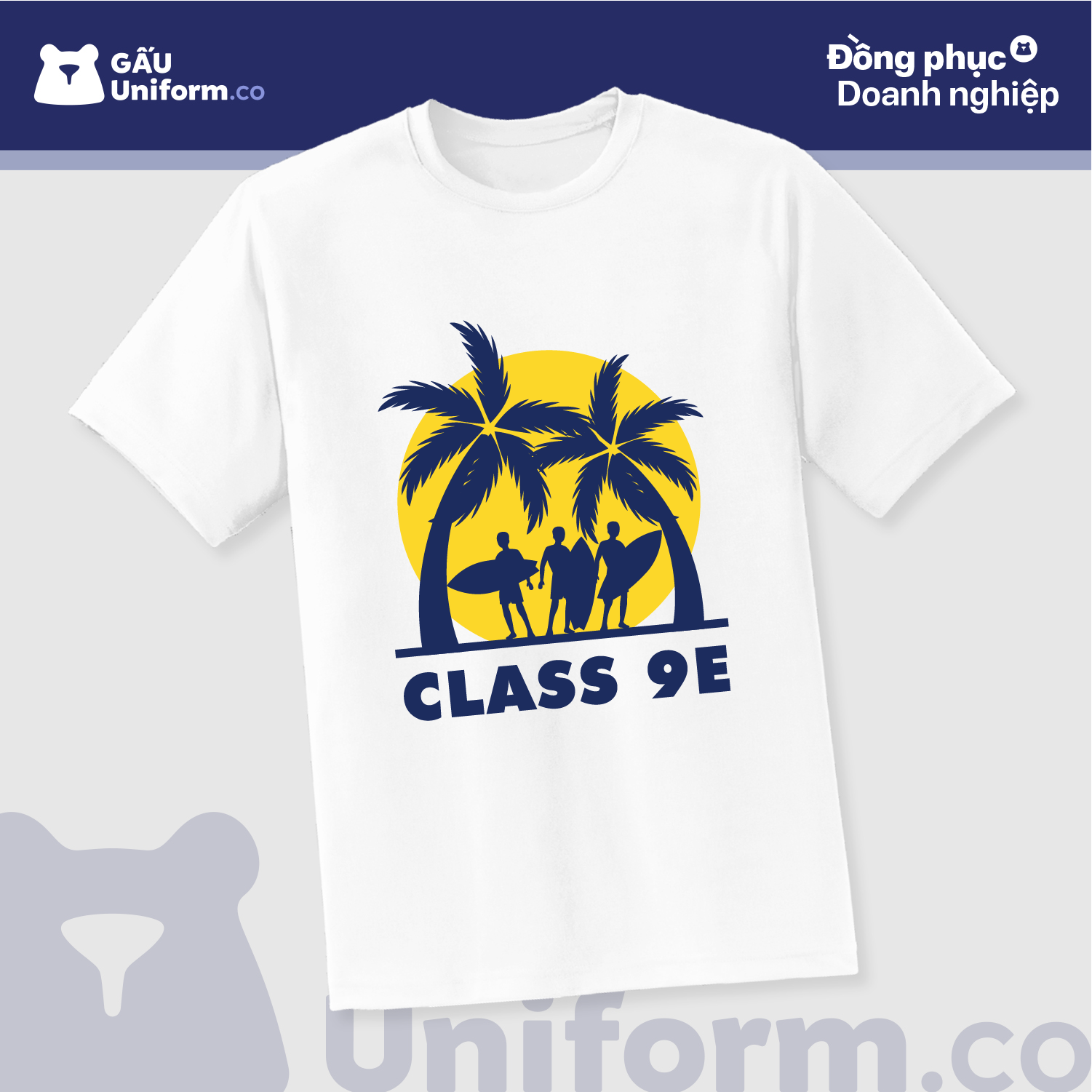 Áo Thun Du Lịch "Class 6E"