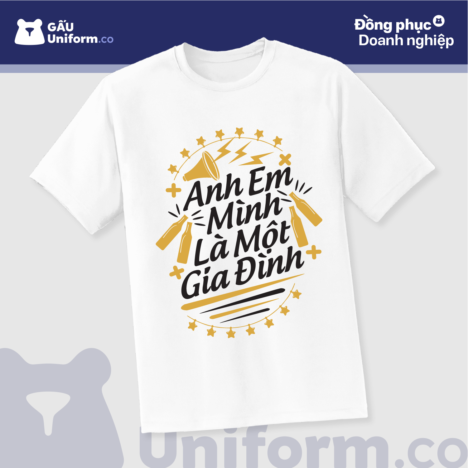 Áo Thun Du Lịch "Anh Em Mình"