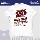 Áo Polo Họp Lớp 25 Năm