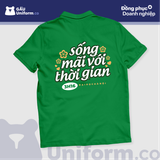 Áo Polo Họp Lớp "Sống Mãi Với Thời Gian"