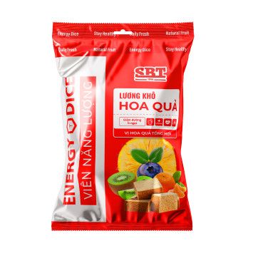  Lương khô Mini vị Hoa quả tổng hợp gói 500g *MỚI* 