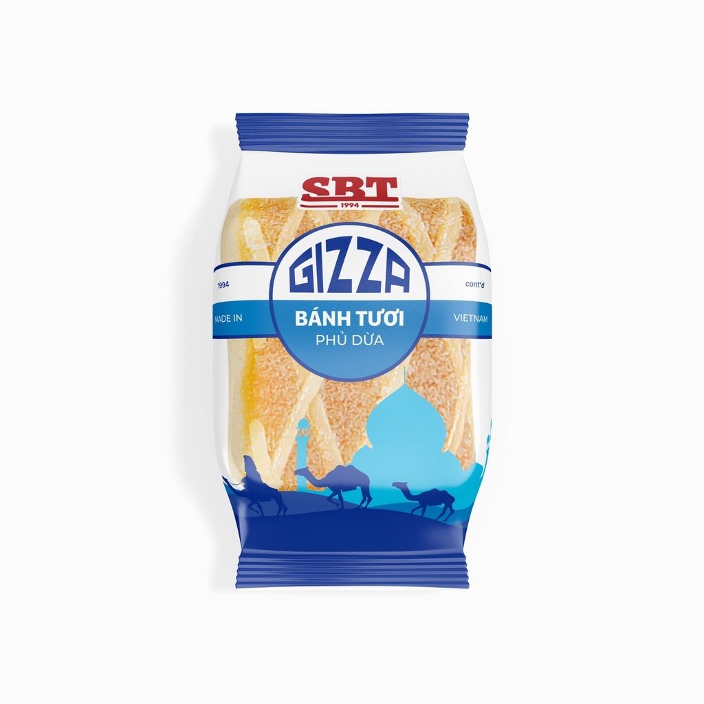 Bánh Tươi Gizza Phủ Dừa