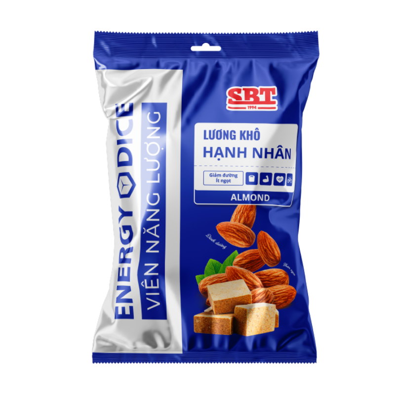 Lương khô Mini vị Hạnh Nhân gói 500g