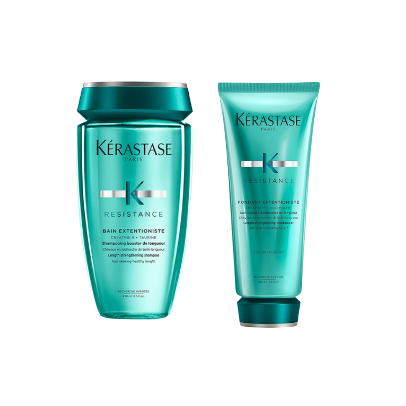 Cặp Gội Xả Kérastase Resistance Giúp Tóc Nhanh Dài Hơn (Dầu Gội 250ML & Dầu Xả 200ML)