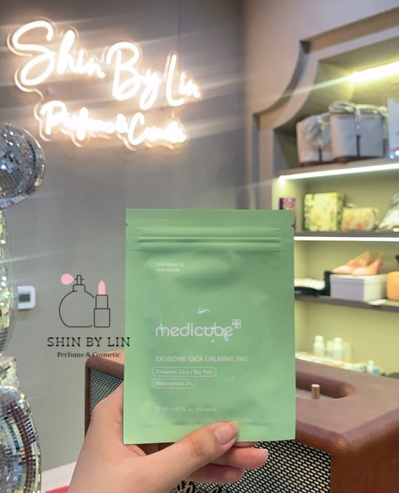 Toner Pad Medicube Exosome Cica Calming Tea Tree (10 miếng)
