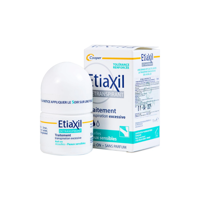 Lăn Khử Mùi EtiaXil Detranspirant Cho Da Nhạy Cảm 15ml