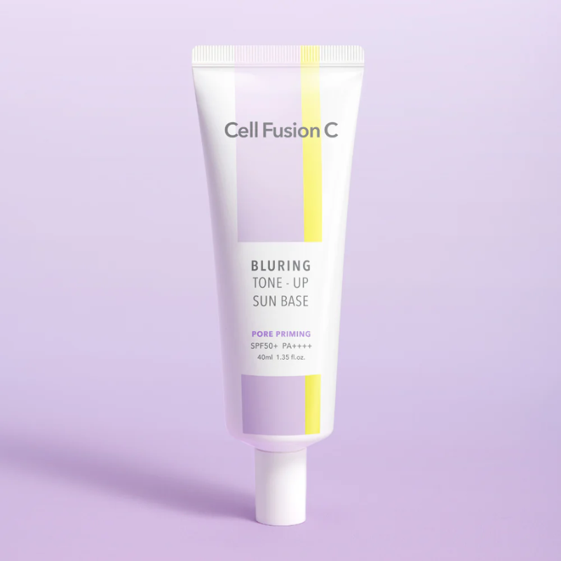 Kem Lót Hiệu Chỉnh Sắc Tố Da Nâng Tone, Se Khít Lỗ Chân Lông Cell Fusion C Blurring Tone-Up Sun Base Pore Priming SPF50+ PA ++++ 40ml