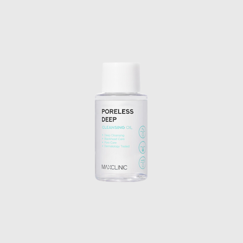 Dầu Tẩy Trang Loại Bỏ Mụn Đầu Đen Maxclinic Poreless Deep Cleansing Oil 30ml