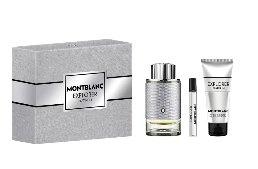Set Nước Hoa Nam Montblanc Explorer Platinum EDP 100ML + 7,5ML + Sữa tắm 100ML