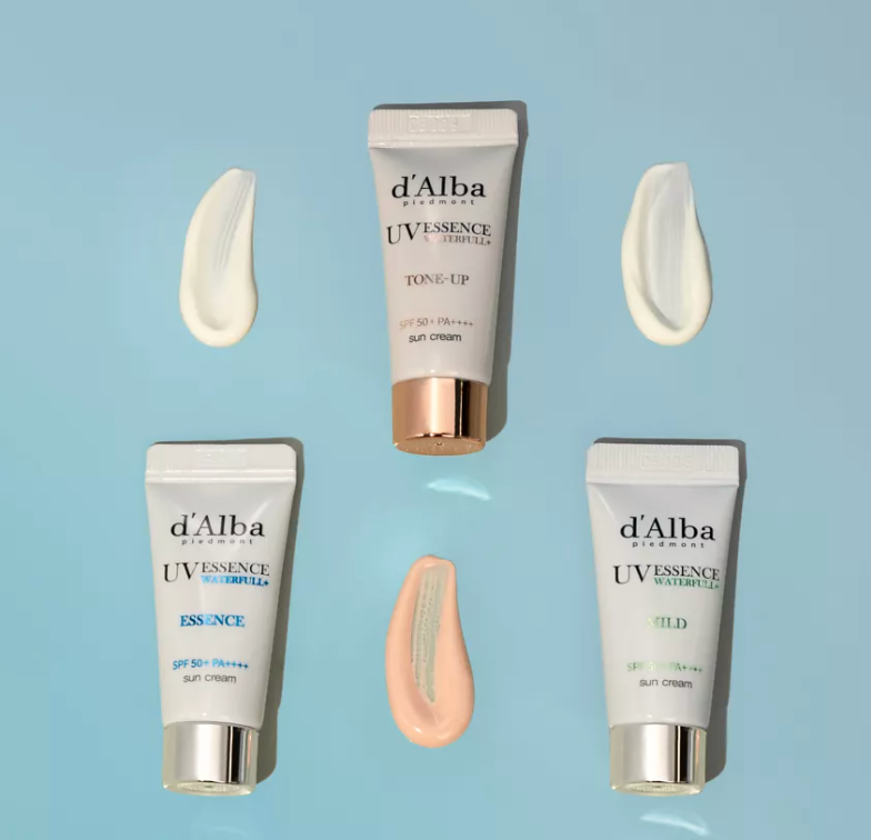 d'Alba Vegan Sun Cream 3-piece Kit