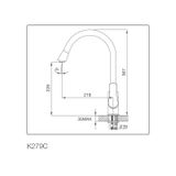 Vòi Chậu Rửa Chén K279C