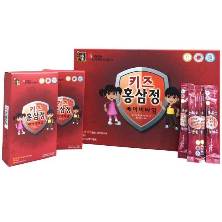 Hồng sâm baby Sanga trẻ em