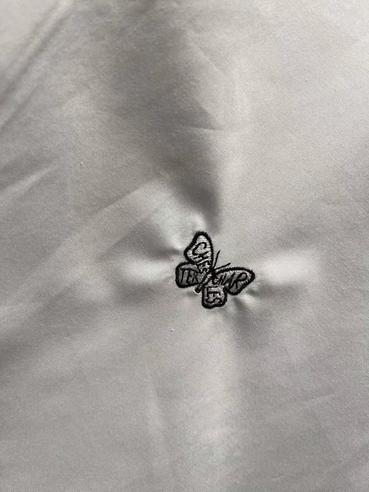 Sơ mi cotton - cổ đứng nhún bèo, Tay nơ