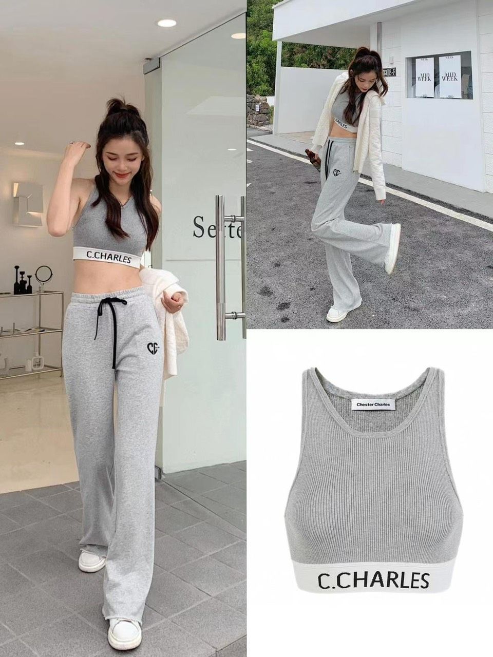 Tanktop chữ CC