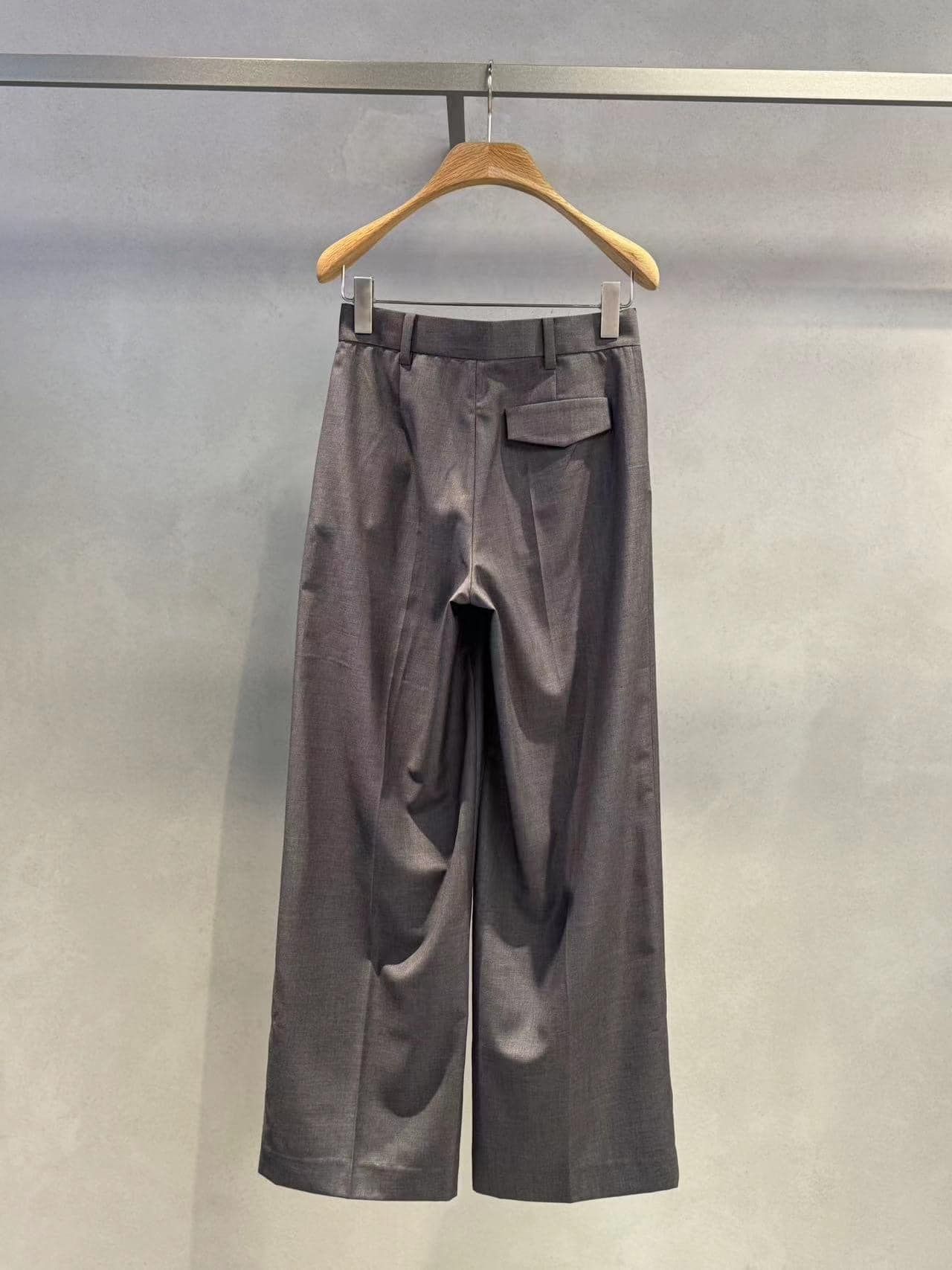 Quần tây ghi xám - kèm belt vải