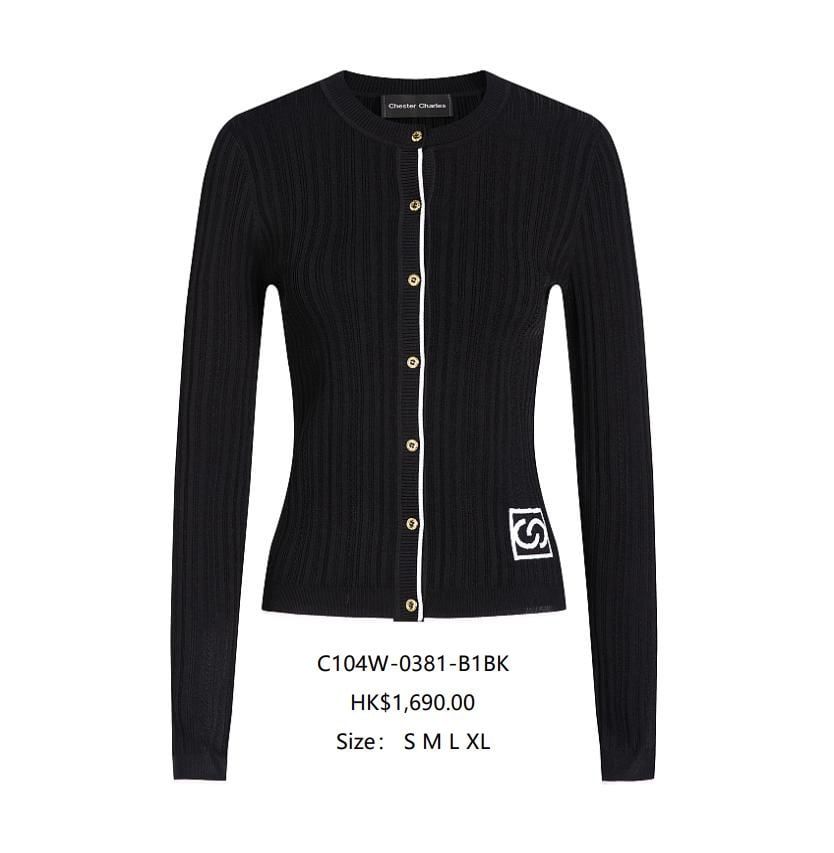 CDG cổ tròn cúc vàng