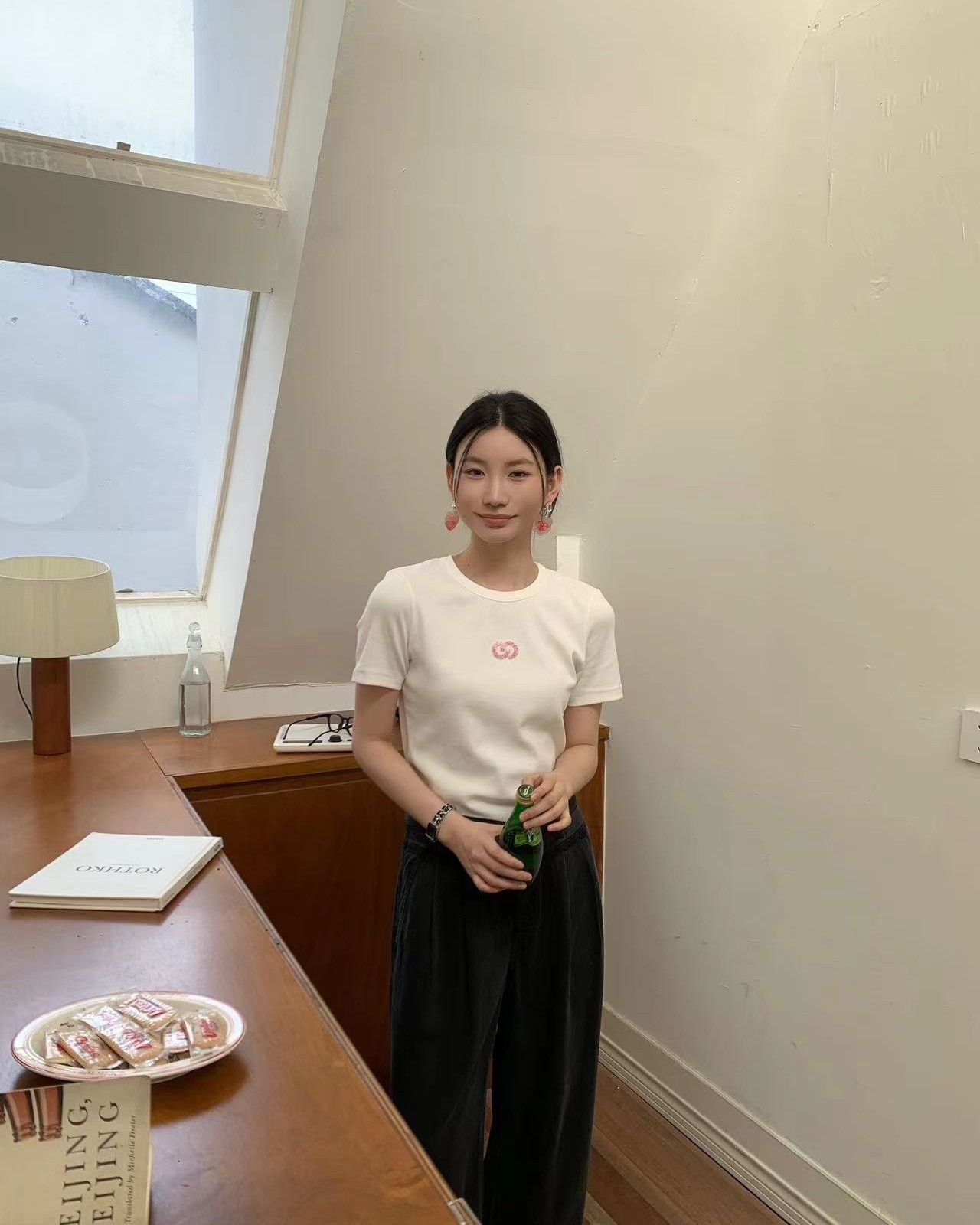 Quần jean giấy đen