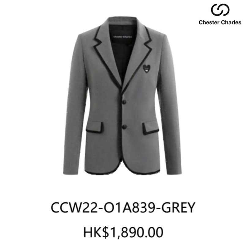 Áo vest xám nữ