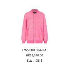 CDG hồng đậm len dệt