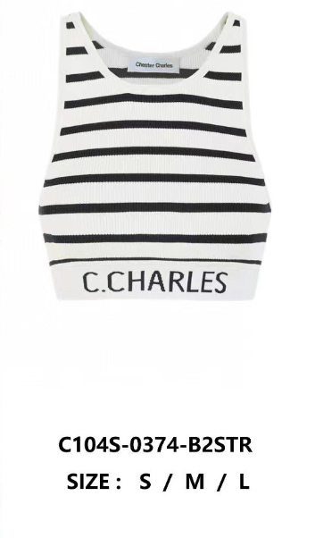 Áo 3 lỗ kẻ croptop