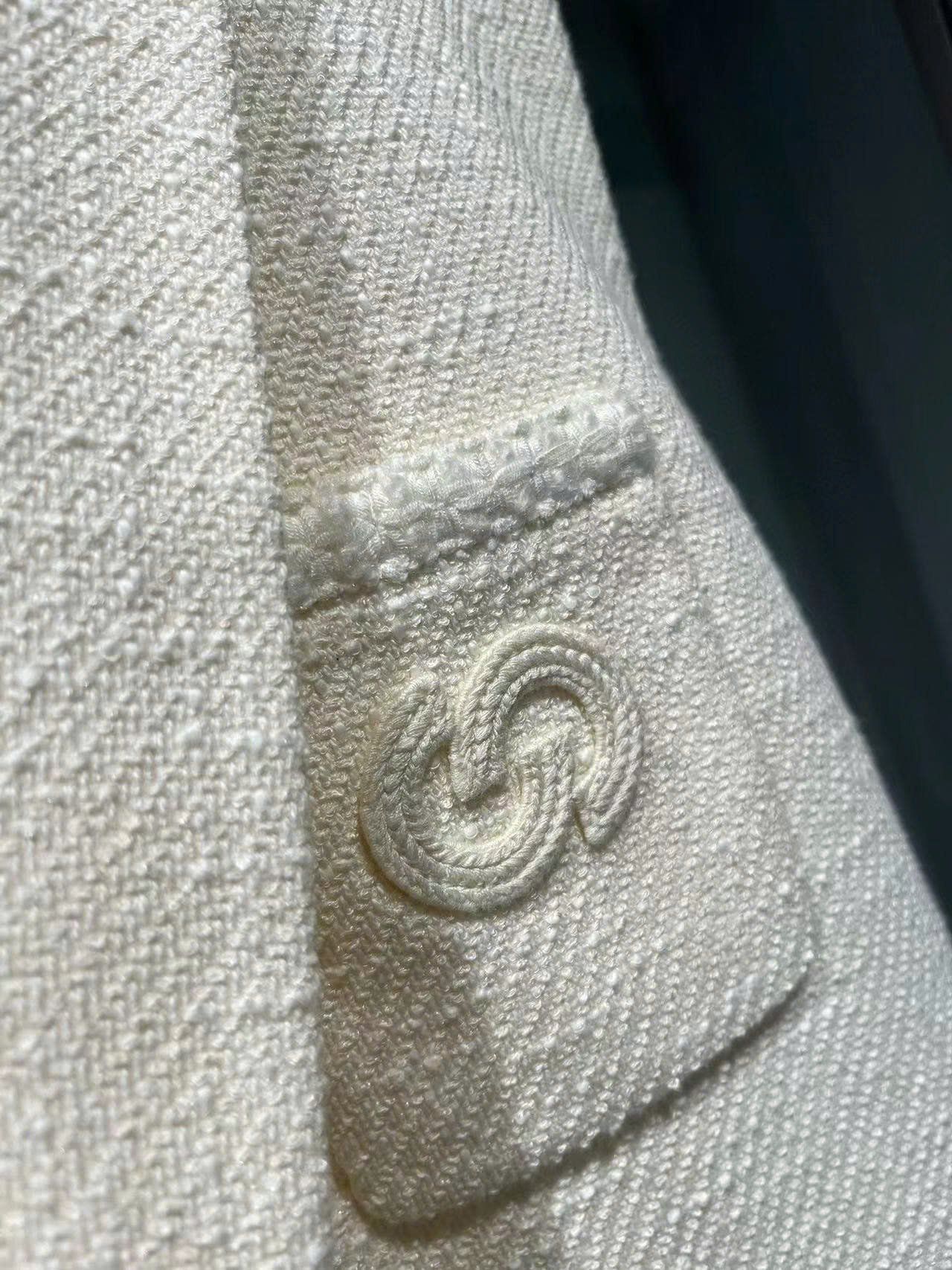 Vest ghile trắng 3 túi