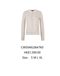 CDG xám cổ hồng chữ lồng CC