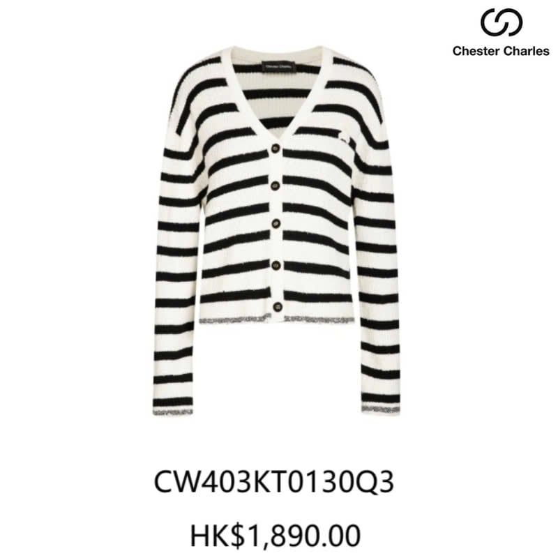CDG trắng kẻ đen