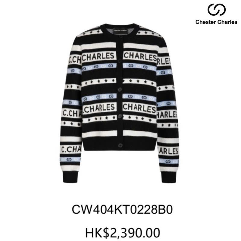 CDG thổ cẩm chữ C.Charles