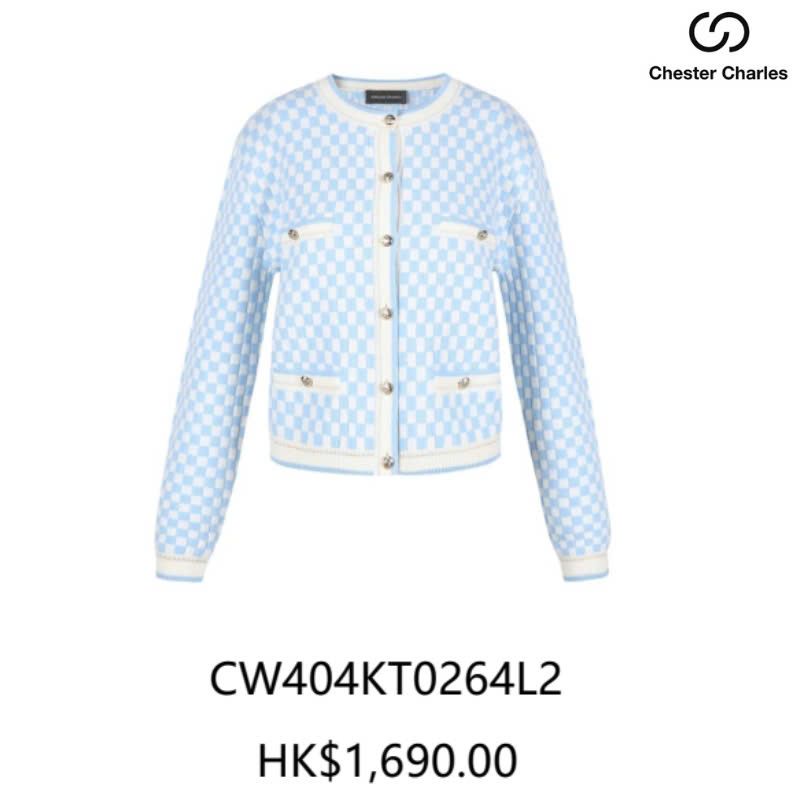 CDG caro xanh trắng