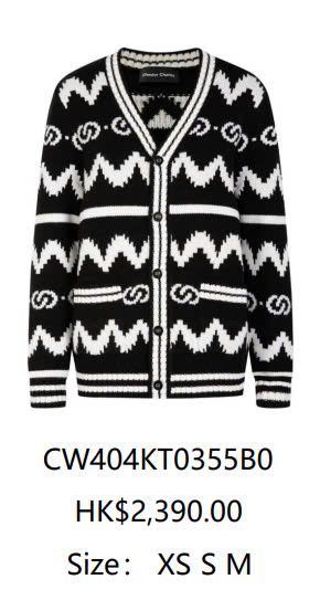 CDG thổ cẩm đen trắng