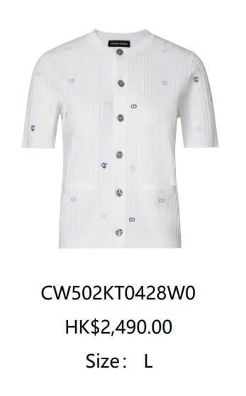 CDG Trắng ngắn tay( họa tiết)