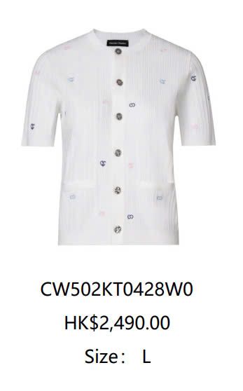 CDG Trắng ngắn tay( họa tiết)