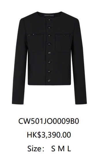 Áo khoác Đen 2 túi ngực ( len wool + Silk)
