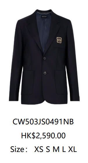 Áo vest đen - logo thêu vàng