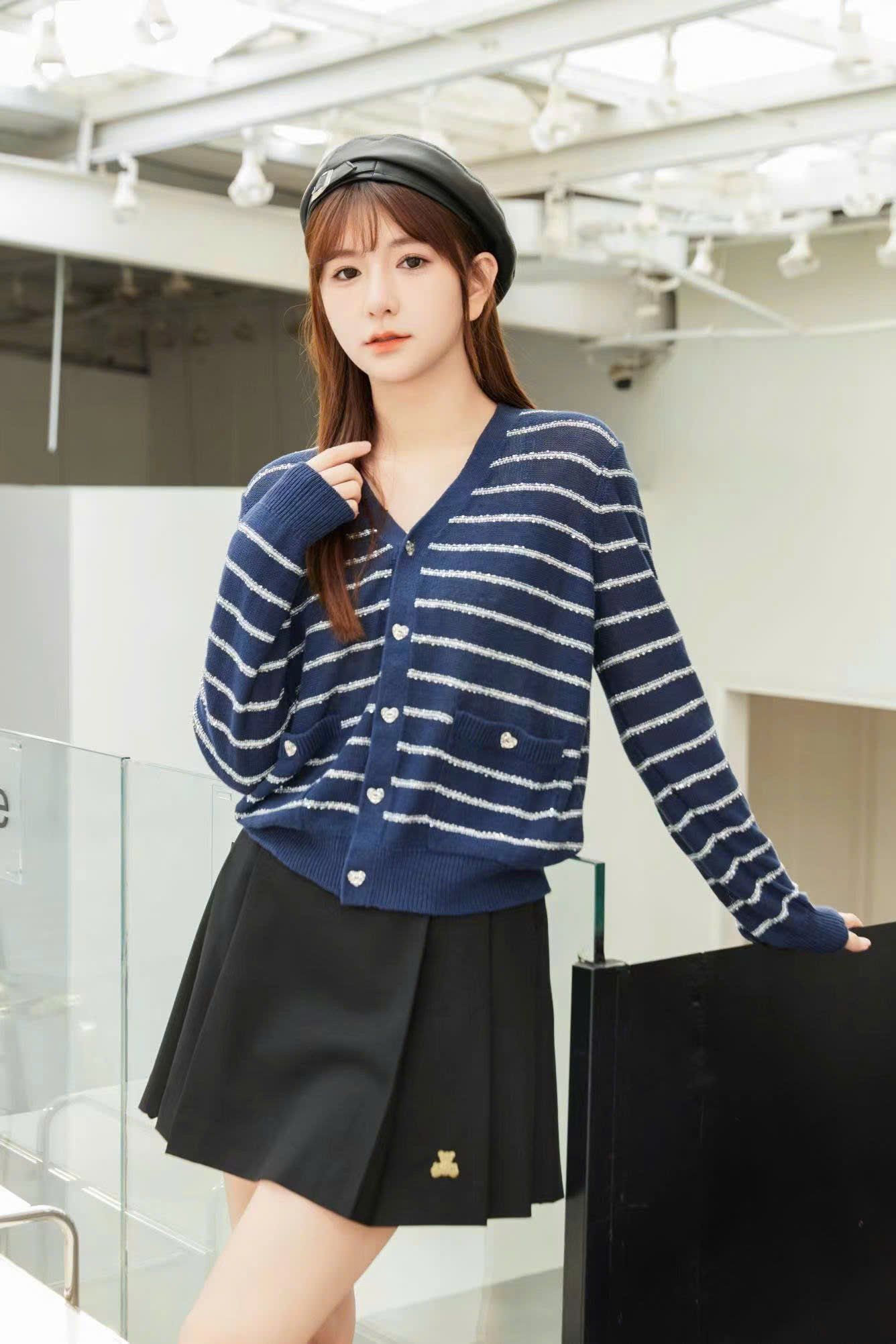 CDG Xanh Navy - Lanh lụa