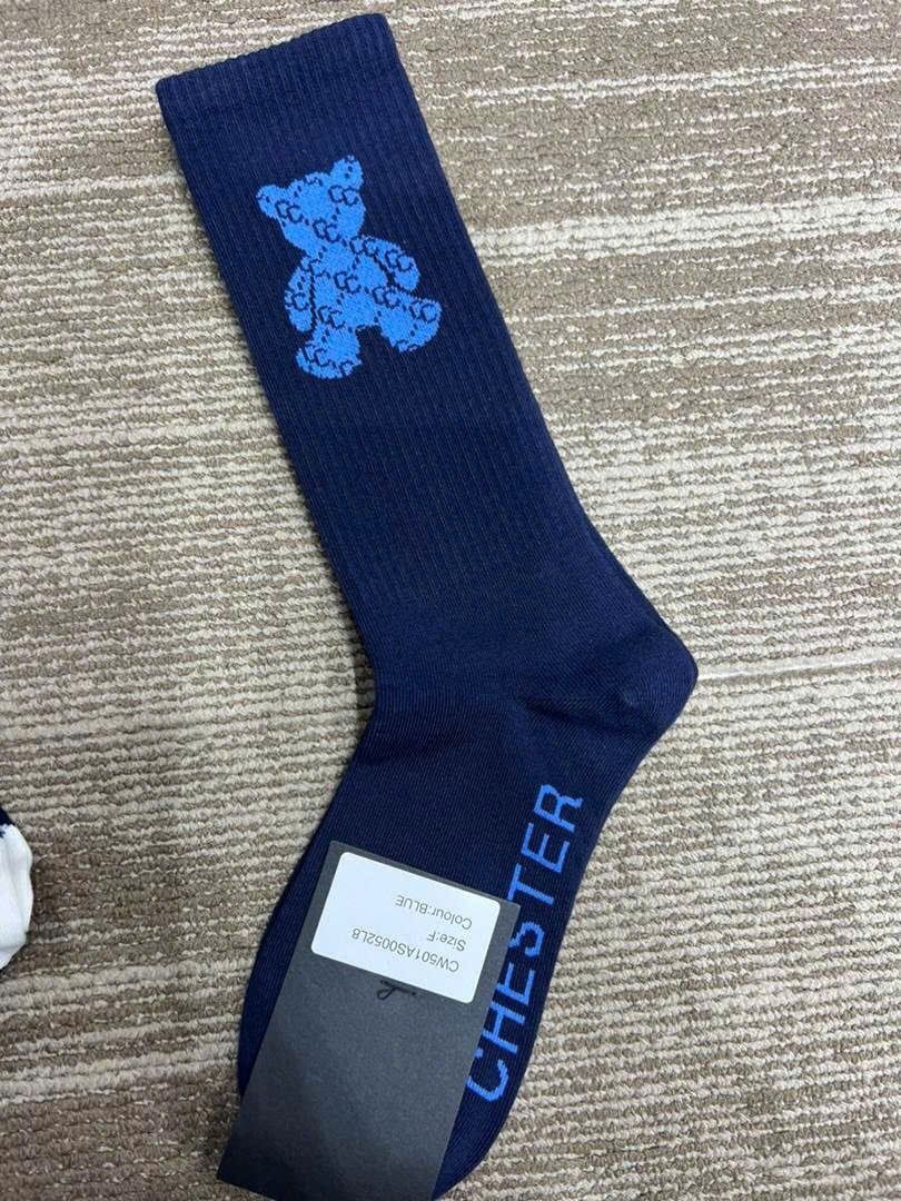 Tất xanh navy gấu to
