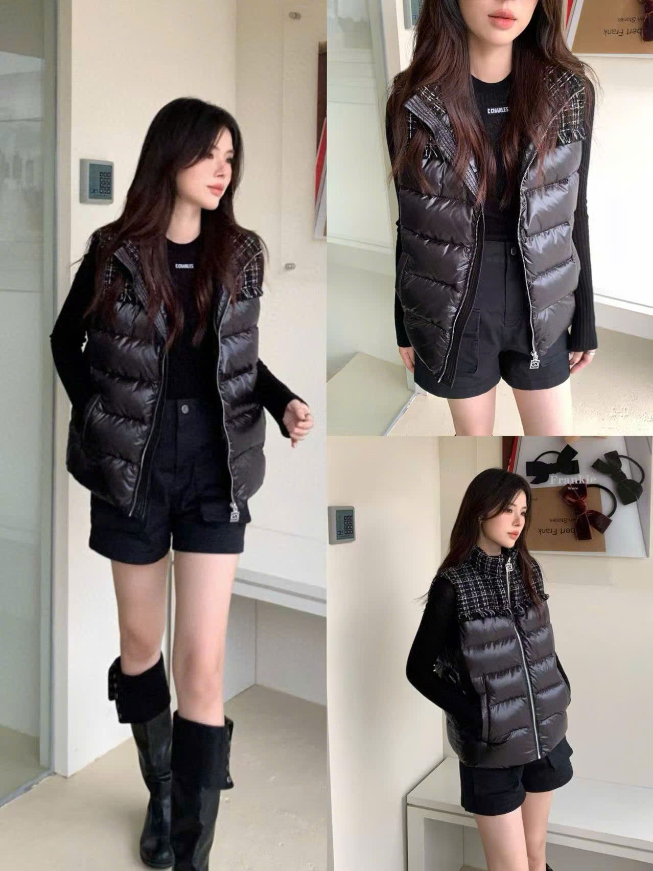 Phao gile len đen bóng