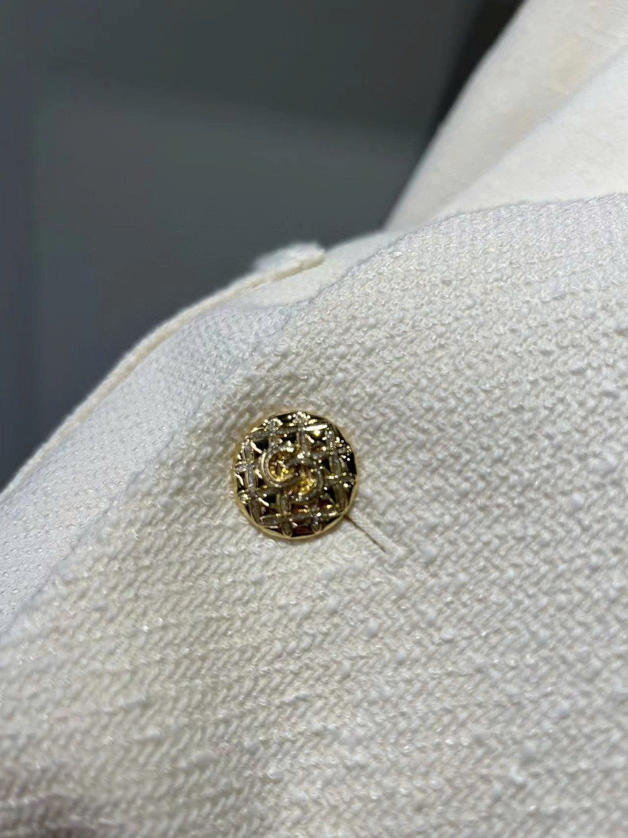Vest ghile trắng 3 túi