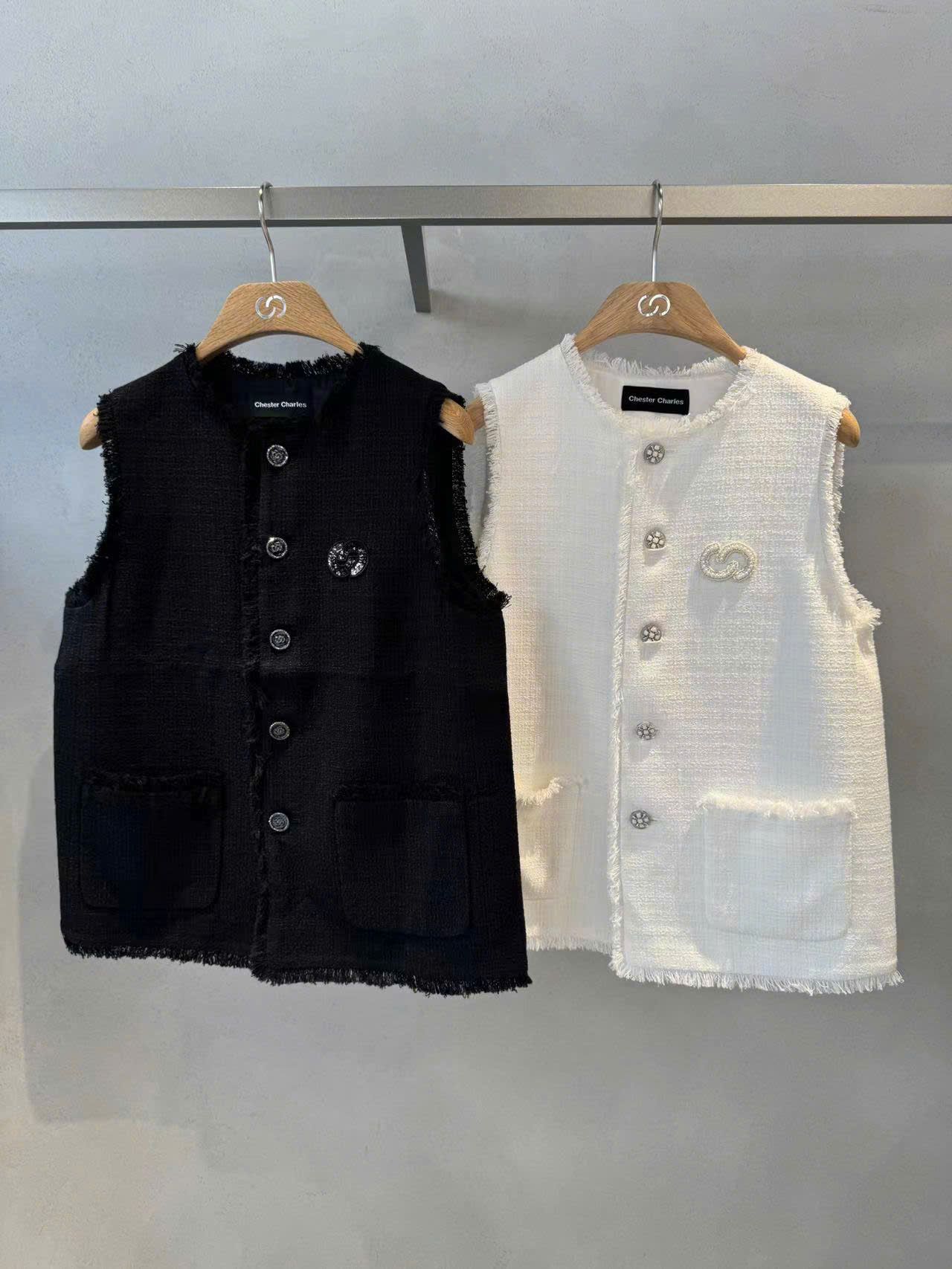 Vest ghile đen