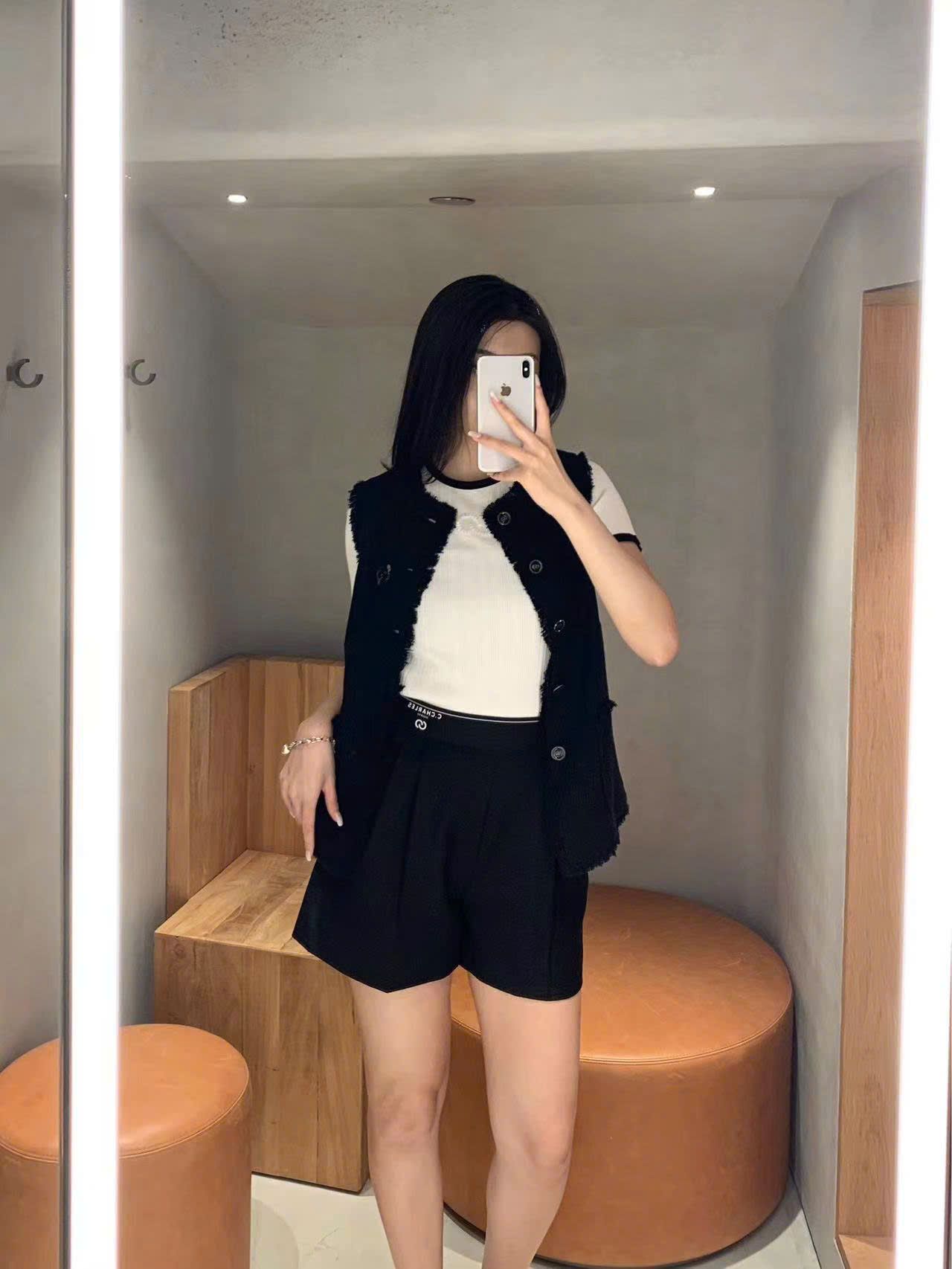 Vest ghile đen