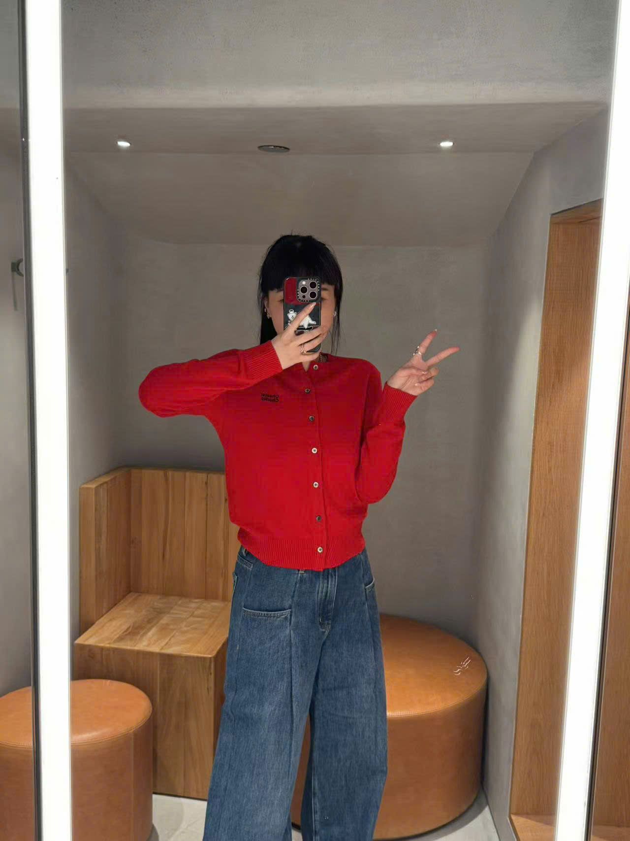 CDG đỏ chữ CC đen