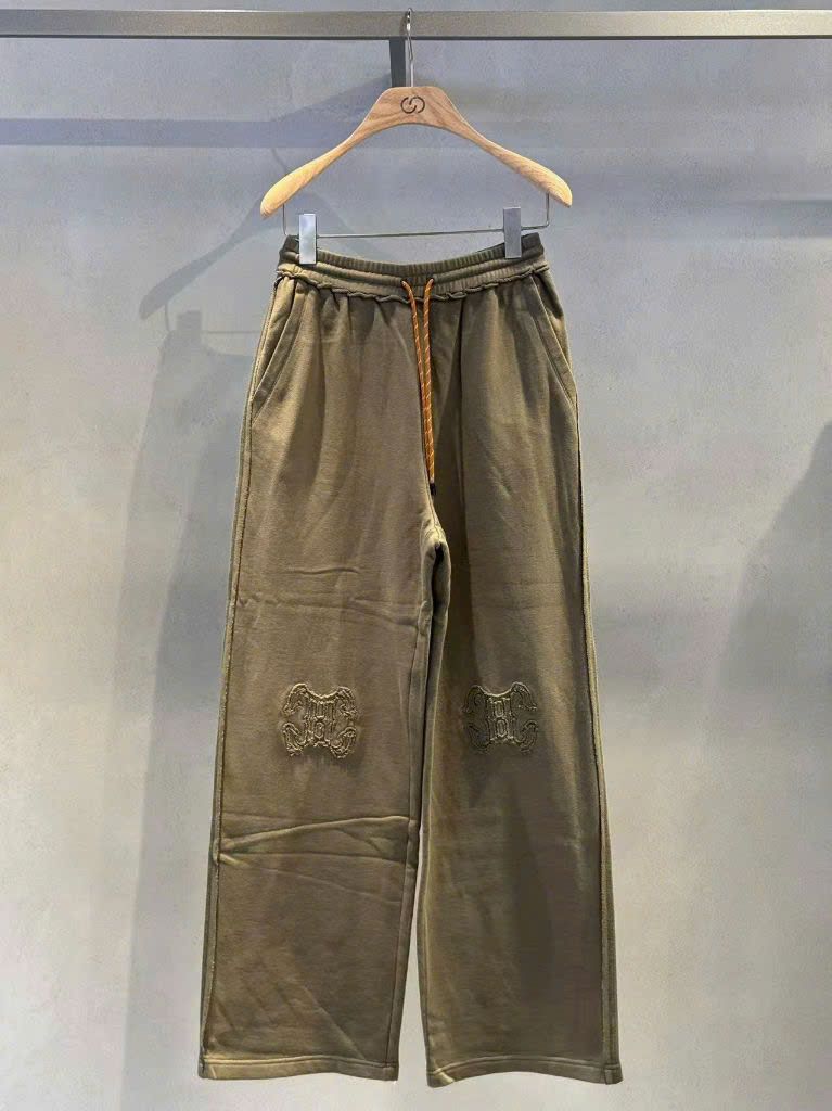 Quần nỉ- nâu rêu chữ gối