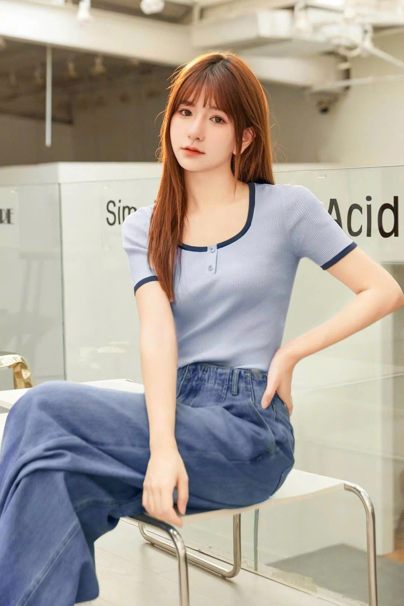 Áo croptop xanh