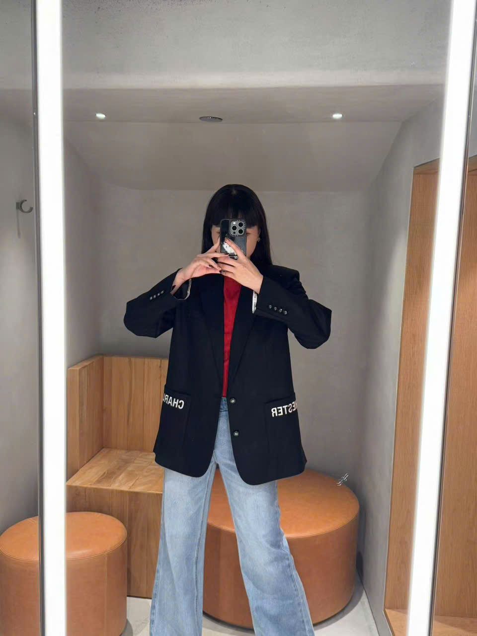 Blazer - chữ 2 túi