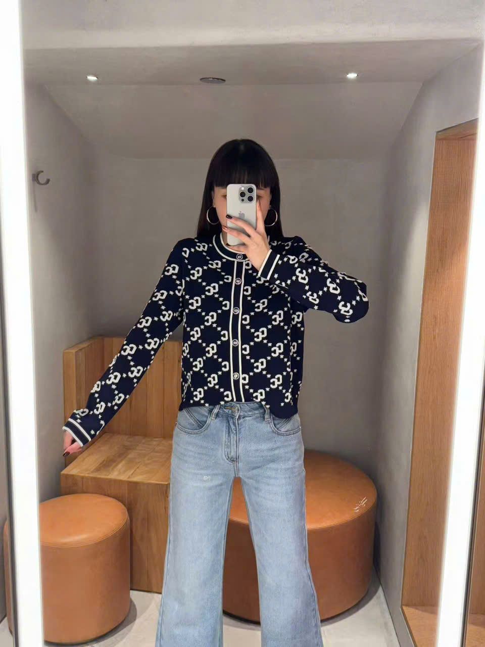 Áo CDG full logo