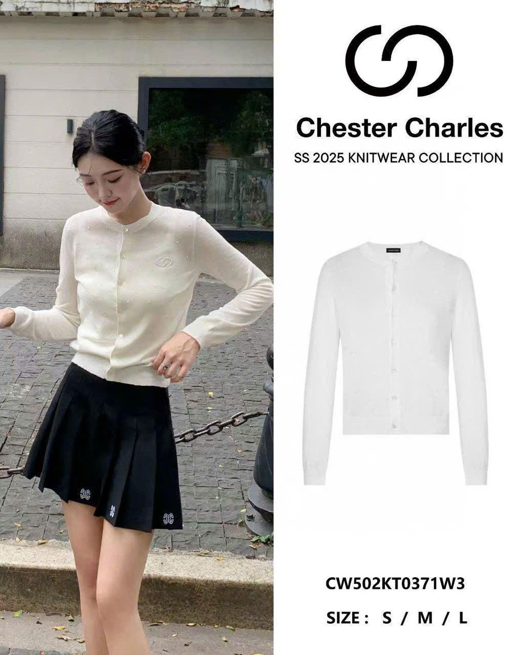 CDG Trắng - Chấm PVC
