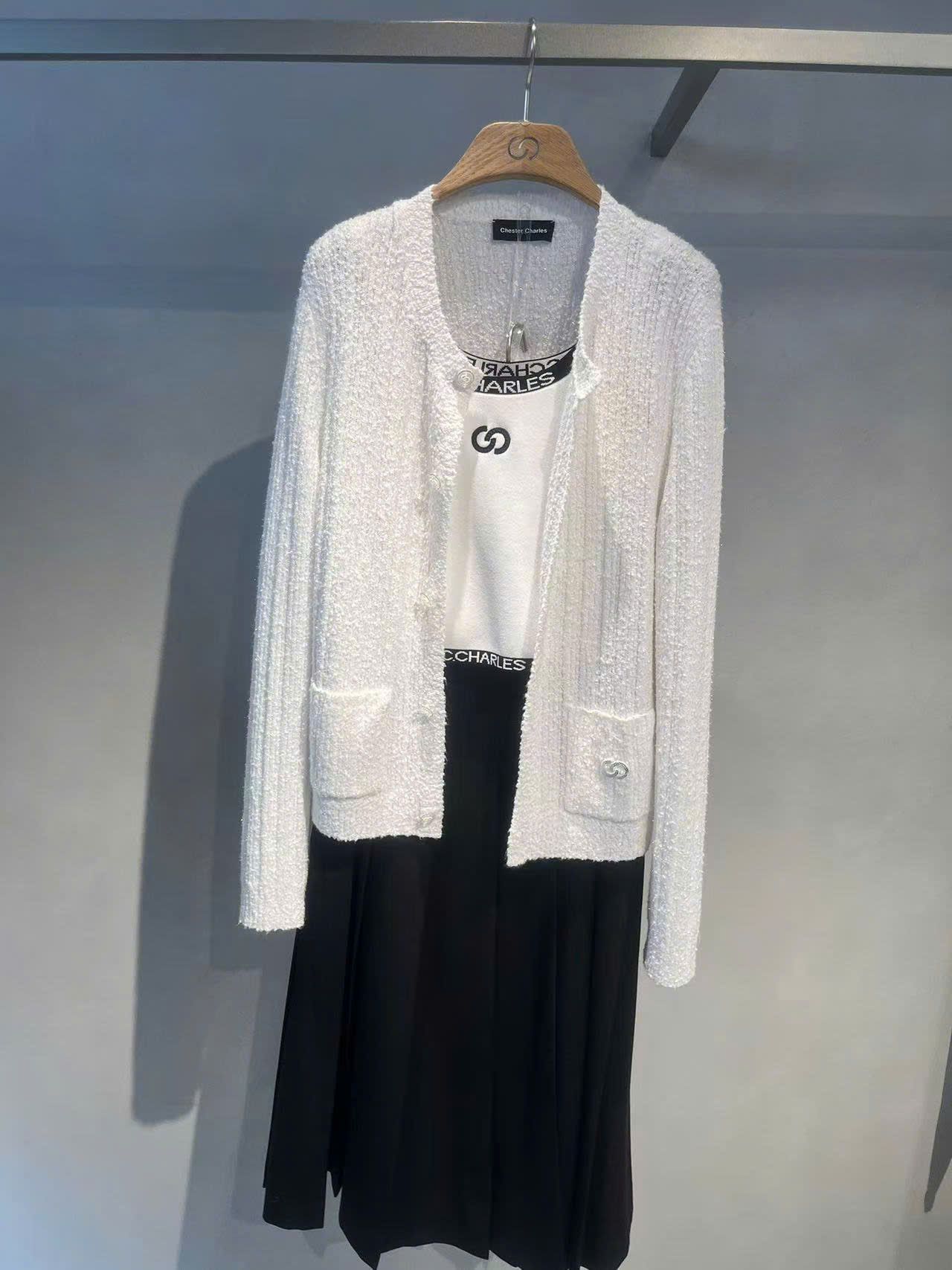Áo CDG trắng xù