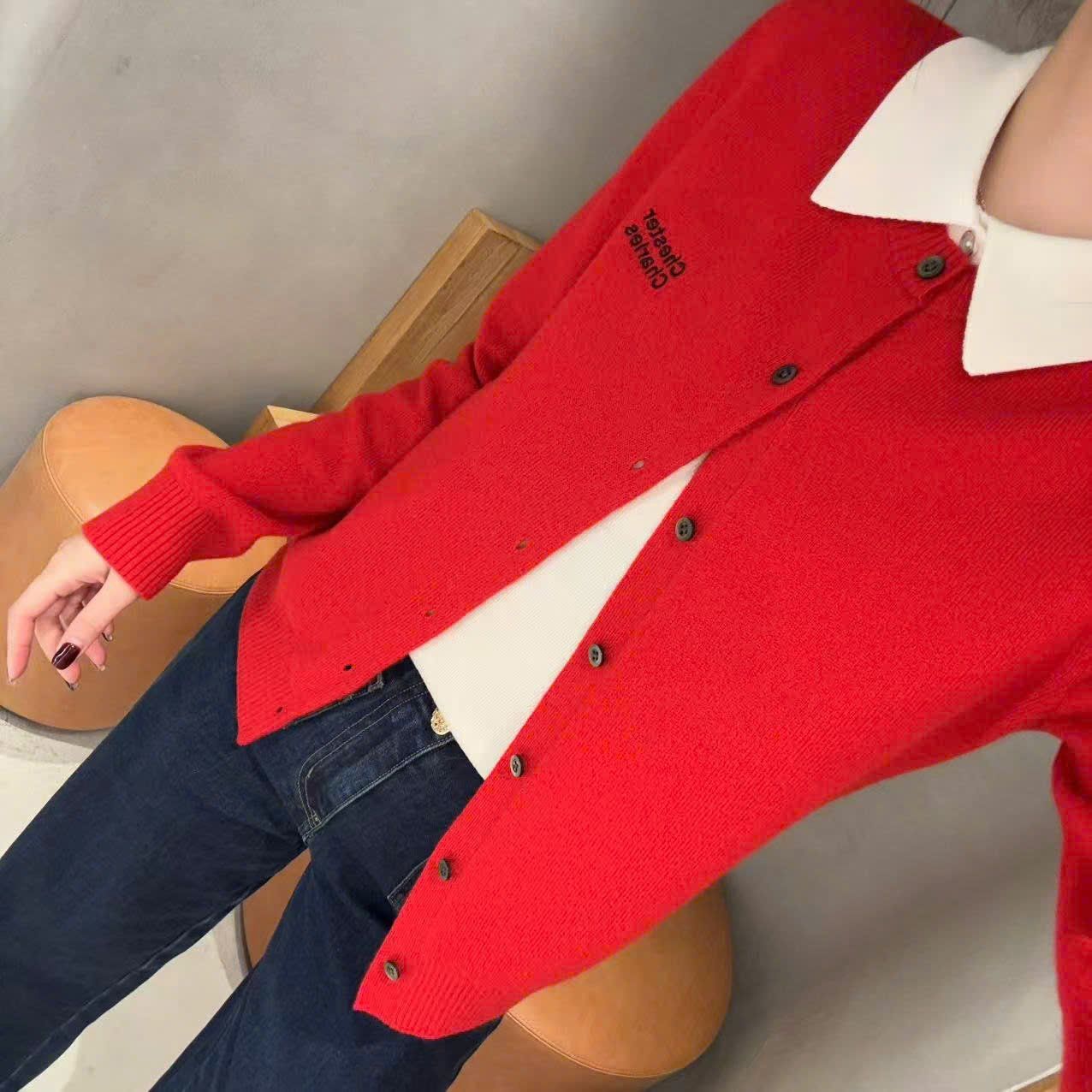 CDG đỏ chữ CC đen