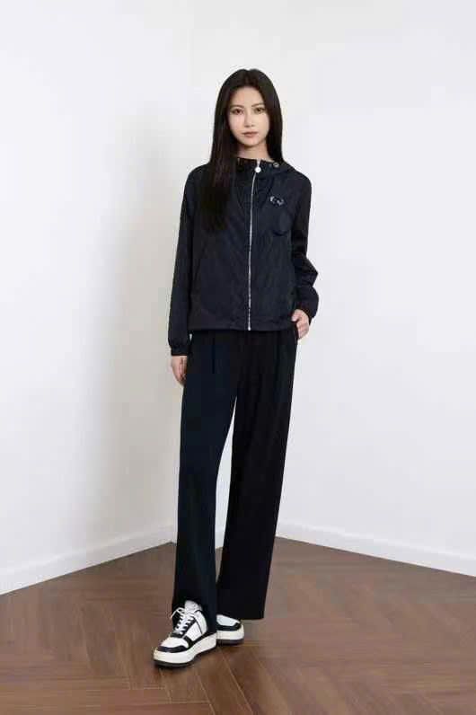 Quần thun đen - cotton lụa