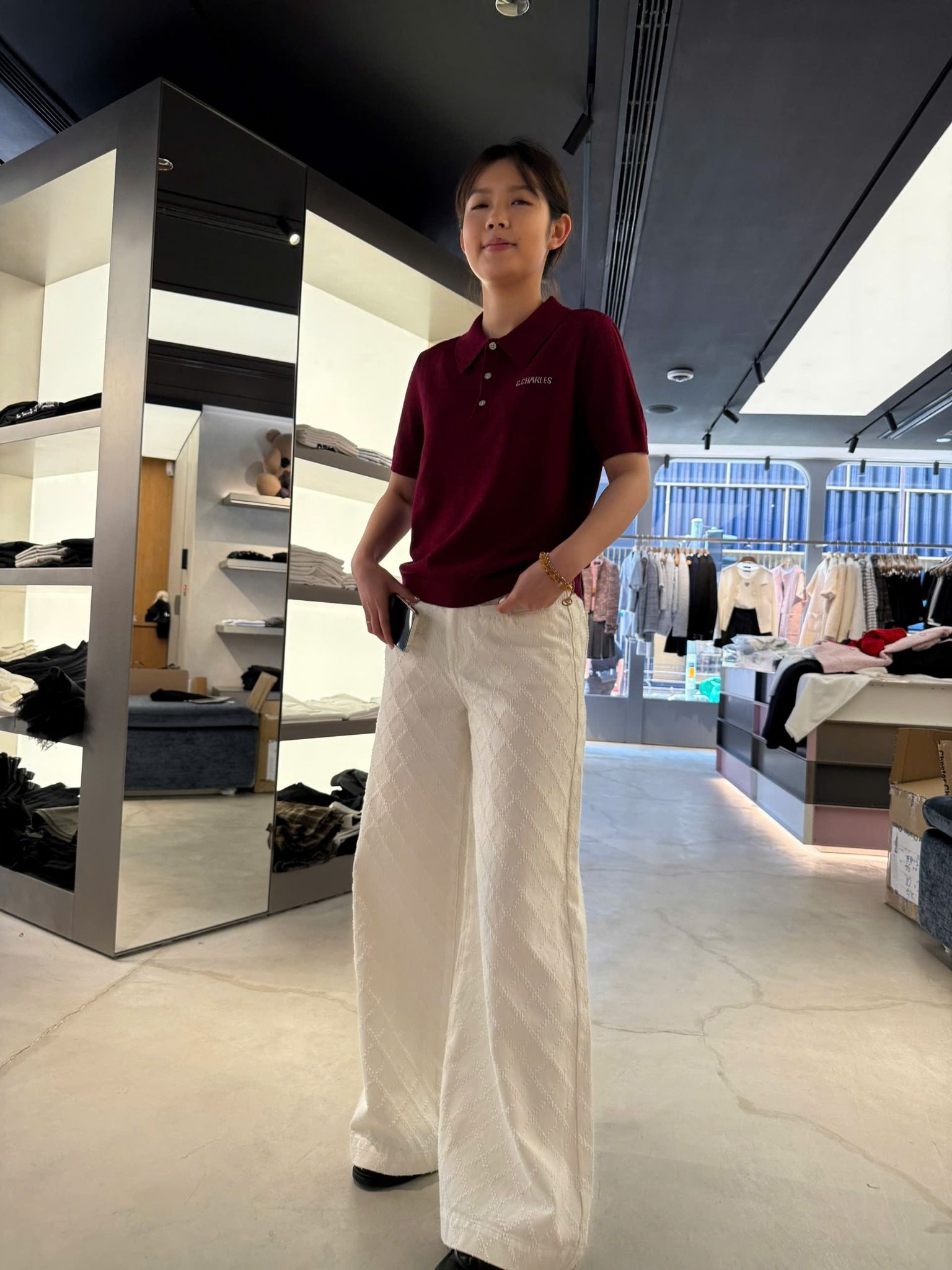 Áo Polo đỏ